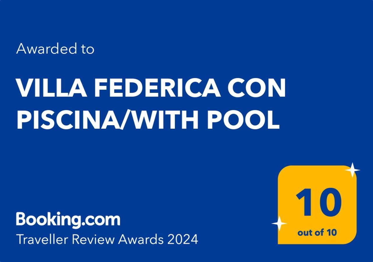 Villa Federica Con Piscina/With Pool Санта Мария дел Фокало Екстериор снимка